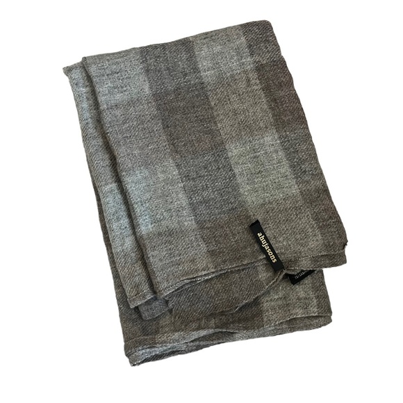 Anthropologie Ahujasons Cashmere Wool Blend Scarf - Picture 1 of 4